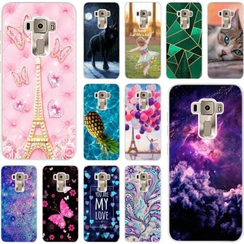 For Asus Zenfone 3 ZE520KL Case Cover 5.2 inch Soft TPU Silicone Bumper Phone Case for Asus ZenFone ZE520KL ZE 520KL Z017D Coque