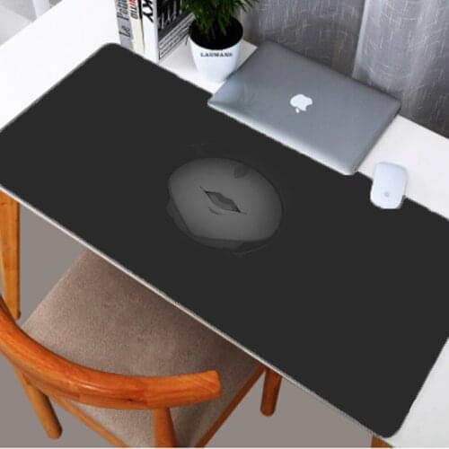 Black mouse pad player rgb large gaming accessories computer desk mat led luminous pc gamer completo keyboard mouse carpet mat