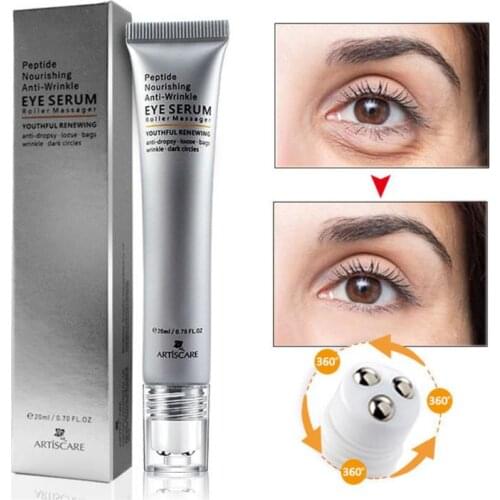 New Efficient absorption Multi titanium eye cream Roller Massager Eyes Creams Eye Essence Anti-aging Remover Dark Circles