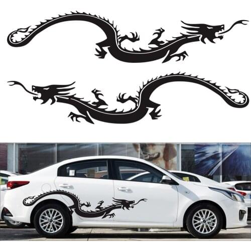 Dragon Totem Tribe Body Sticker Wheel Decoration Car Car Sticker Fun Creative Side Door Vinyl Car Sticker Auto Accessories