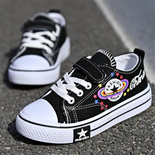 Disney 2021 spring new canvas shoes Velcro children boys girls shoes cloth shoes for child sneakers loafers