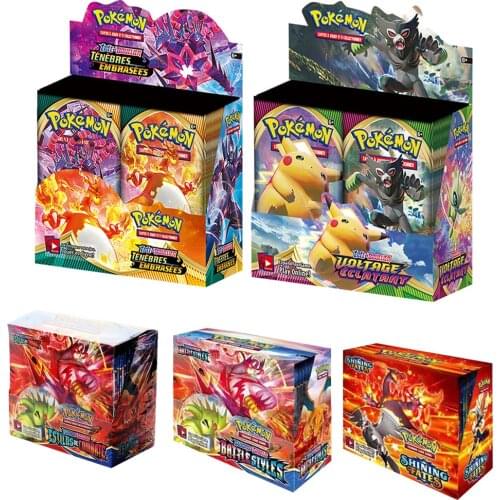 New carte pokemon francaise Sword And Shield Battle Styles Full New Sealed Retail Box (36 Packs) Pokemones French Cards