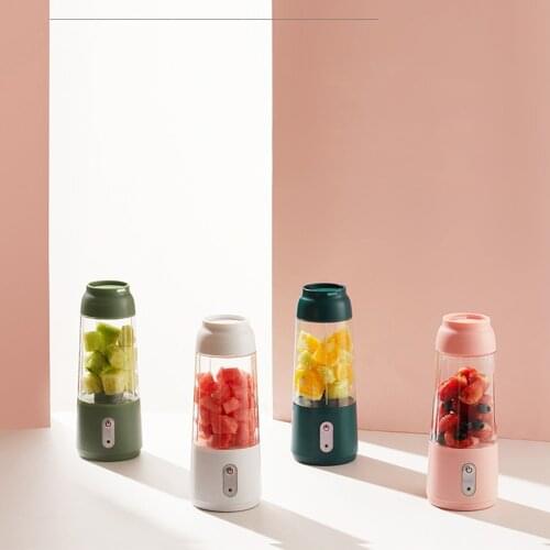 Portable Electric Fruit Juicer Mini Manual Juicer Charging Small Juicer Juicer Juice Cup Kitchen Fruit Blender USB Charging
