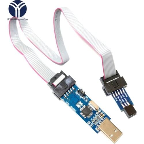 1PCS USBASP USBISP AVR Programmer USB ISP USB ASP ATMEGA8 ATMEGA128 Support Win7 64