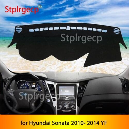 For Hyundai Sonata 2010 2011 2012 2013 2014 YF Anti-Slip Dashboard Cover Protective Pad Car Accessories Sunshade Carpet