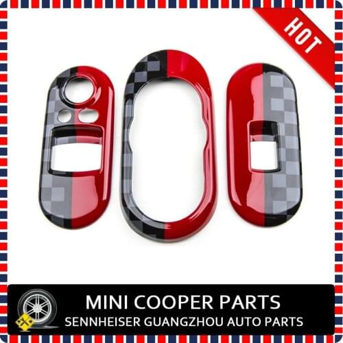 Free Shipping Brand New UV Protected Window regulators Driver Frame JCW Pro Style For Mini Cooper F56(3 Pcs/Set)