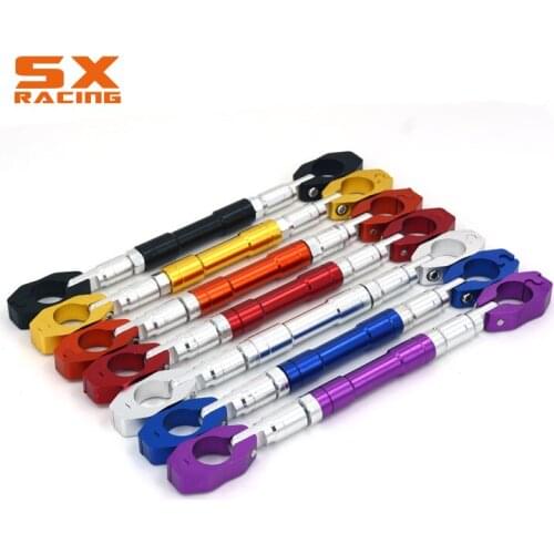 Motorcycle CNC Colourful Universal Aluminum 7/8" 22MM Handlebar Hand bar Adjustable Grips Handle Bar Steering Wheel Strengthen