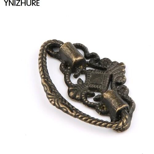 50pcs 50*30mm Real Cabinet Knobs Puxador Vintage Furniture Handles Packaging Metal Handle Antique Wooden Wine Drawer Knob