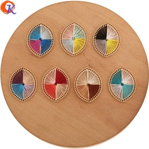 Cordial Design 30Pcs 28*36MM Jewelry Accessories/Hand Made/Wire Charms/Oval Shape/DIY Pendant/Jewelry Making/Earring Findings