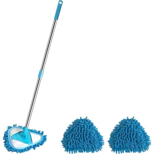 Random Color Mini Mop Mini Flat lazy mop wall household cleaning brush chenille mop washing mop dust brush Home Clean Tools