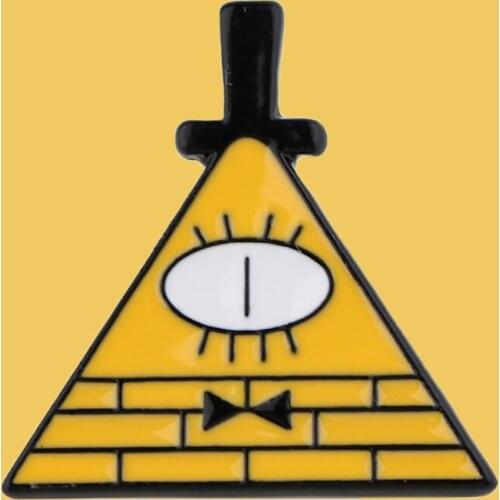 SP1800 Creative Cute Enamel Pins Cartoon Anime Icons Brooch Buttons Denim Jeans Lapel Pin Badge Cartoon Jewelry Gift for Kids