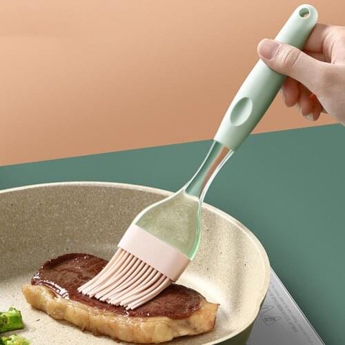 Heat Resistant Silicone Kitchen Baking Tool Bread Barbecue Oil Brush New