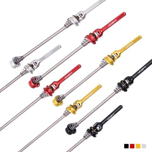 Titanium Ti Skewer QR Road Mountain Bike Quick Release Skewer Lever QR 74*130mm 100*135mm Hub Axis For Bicycle