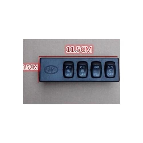 Extractor hood switch range hood button exhanust fan parts 4 buttons