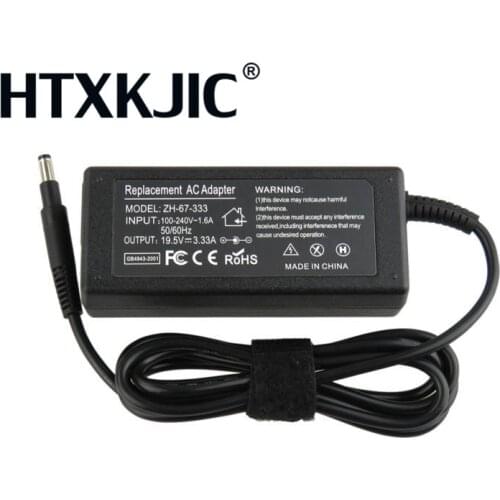 19.5V 3.33A 65W laptop AC power adapter charger for HP notebook HP Pavilion Sleekbook 14 15 For ENVY 4 6 Series high quality