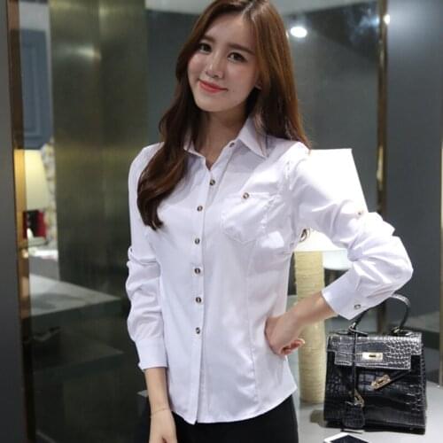 Women Fashion Blouse Shirt Casual Long Sleeve Women Shirt Office Ladies Blouses Tops