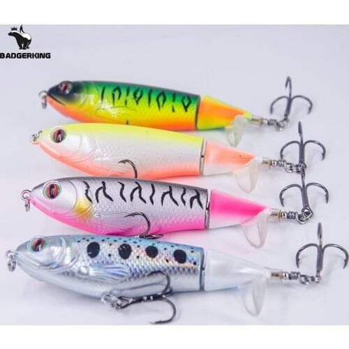 10cm 17g top water whopper plopper fishing lure wobblers artificial bait action lure wobblers fishing japan for bass fishing