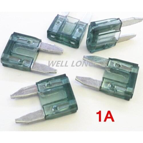 100 pcs/lot)1A Car Vehicle Auto Mini blade ATO Fuse, 1 Amp, Automotive Fuse
