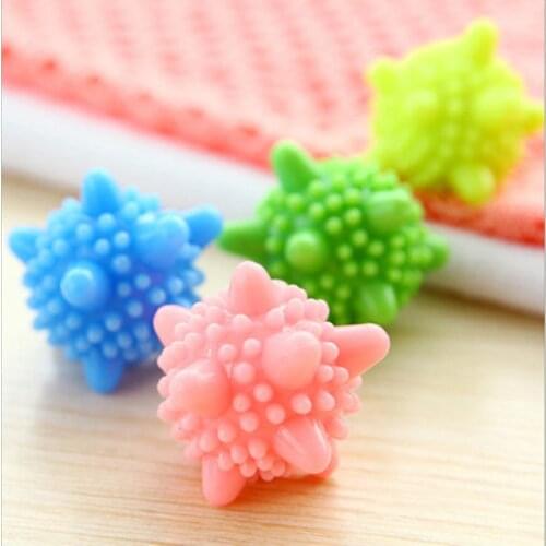 5Pcs/Pack Magic Laundry Balls Household Cleaning Washing Machine Clothes Softener Starfish Shape Solid Cleaning Balls