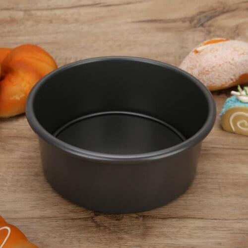 6 Inch Aluminum Alloy Removable Bottom Round Shape Cake Mold DIY Baking Tool Accessories Kitchen Round Baking Dish