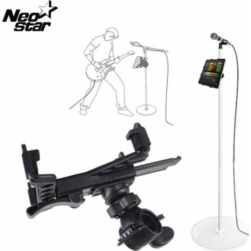 Microphone Mount Adapter Tablet Stand Holder For IPad Air Mini 3 2 For 7-11" for Samsung Tab Universal Tablet PC Stand Bracket