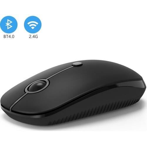 Bluetooth Wireless Mouse Computer Silent Mause 3 DPI Levels USB Optical Backlit Mouse Super Slim Mouse For Laptop PC