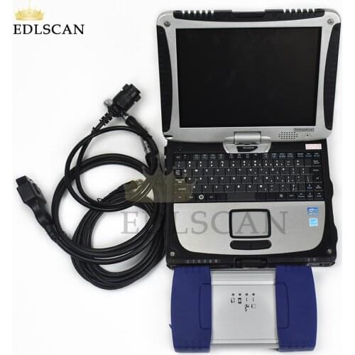 CF19 with Davie XDc II Runtime 5.6.1 for DAF truck diagnostic tool DAF VCI 560 MUX