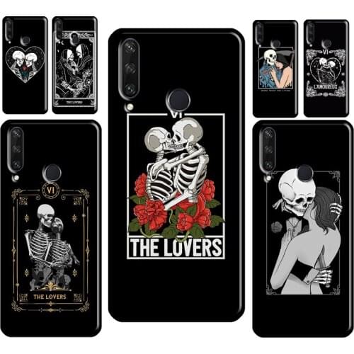 The Lovers VI Tarot Card Phone Case For Huawei Y9S Y7A Y5P Y6P 2020 Y5 2017 Y6 Y7 Prime 2018 2019 Nova 2 5T Coque