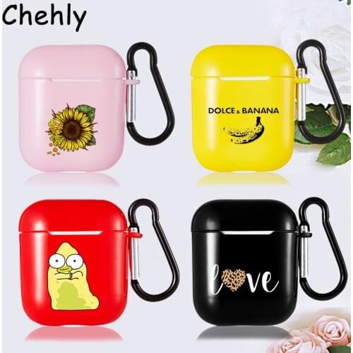 Funny Letters Case for Apple Airpods 1 2 3 Pro shockproof Bluetooth Wireless Headphone Earphone Soft Silicone Protection Cover