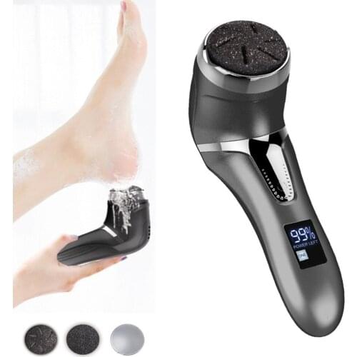 Electric Foot Pedicure Grinder Dead Skin Remover Rechargeable LCD Vacuum Callus Remover For pedicure Feet File Peeling Machine