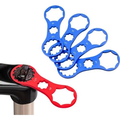 Mountain Bike Front Fork Repair Wrench Lightweight Bicycle Disassembly Tools for Suntour XCR RST XCM Cycling Parts