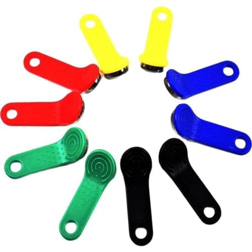 KINJOIN 10pcs/Lot Rewritable RFID Touch Memory Key RW1990 IButton for Copy Card Sauna Dallas Keys TM Metal Cards