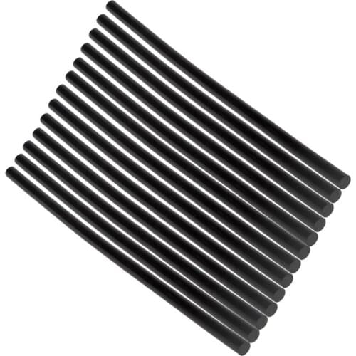 13Pcs Hot Melt Glue Stick Black High Adhesive 7mm for DIY Craft Toys Repair Tool