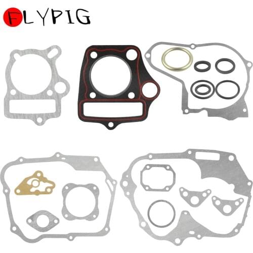 FLYPIG Motorcycle Engine Parts Complete Gasket with Oil Seal Kits 50CC 70CC 90CC 110CC 125CC For Honda Chinese Pit Dirt Bike