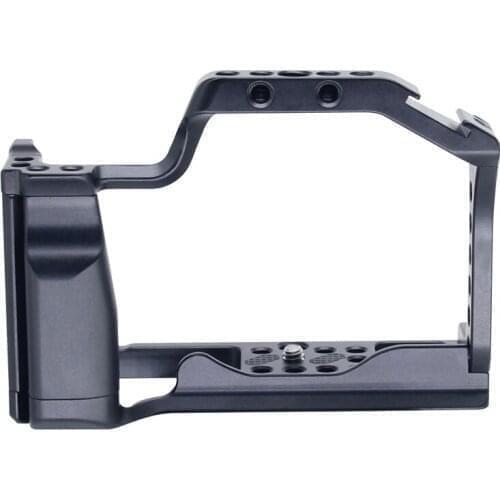 Alloy Camera Cage for Canon EOS M50 CNC DLSR Case Cold Shoe Mount Expansion Cover Quick-Relase Plate Support Photography