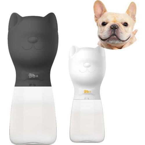 Big Size 480ML Portable Pet Water Bottle For Dogs Cat Outdoor Travel Drinking Bowl Pet Water Puppy Dispenser Feeder Bulldog Pug