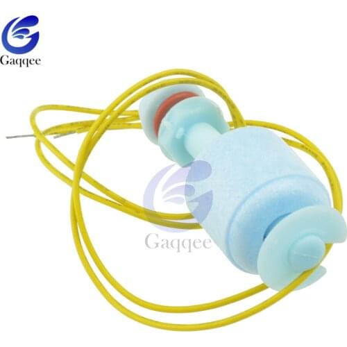 52mm Pp Liquid Water Horizontal Float Switch Down Time-limited Vibration Sensor Polymer Switching Transducer