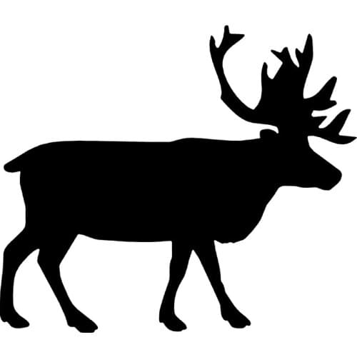 S51291 Various Sizes/Colors Car Stickers Vinyl Decal Elk Motorcycle Decorative Accessories Creative Waterproof