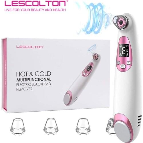 LESCOLTON Blackhead Remover Vacuum Blemish Removers Deep Cleansing Multi-functional Home Use Beauty Devices for Women and Men