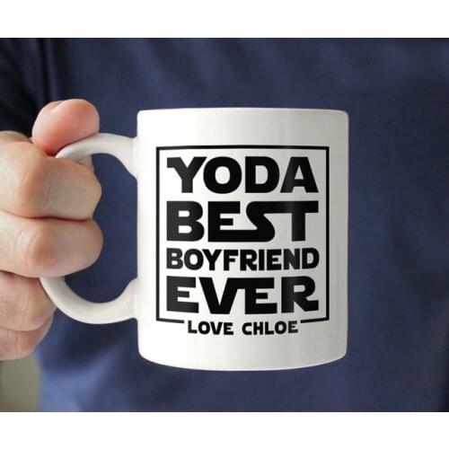 Funny White Ceramics Coffee Mug For Boyfriend From Girlfriend,Christmas Birthday Wedding Anniversary Gift for Him,Coffee Mug