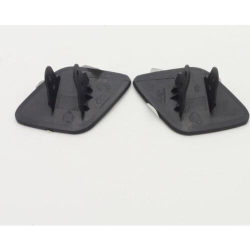 1Pair Left&Right Side Front Headlight Washer Nozzle Caps Covers 51657052427/28 for BMW X6 E71 2008-2011