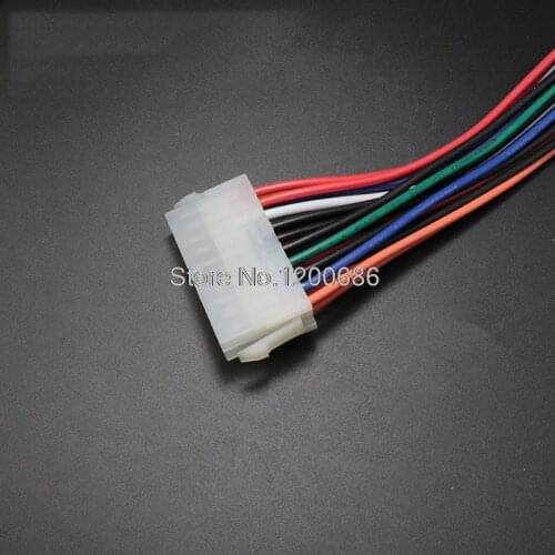 20PIN 18AWG 30CM Mini-Fit Jr. 5559 4.2 Molex 5559 Series 4.2 mm 2x10pin 39012201 20pin Molex 4.2 2*10pin 20p wire harness
