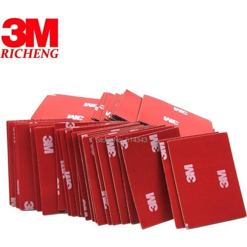 3M 4229P Auto Two Face Acrylic Adhesive Foam Tape/high Sticky Auto Foam Tape/ 38MM*50MM/10Pcs/lot