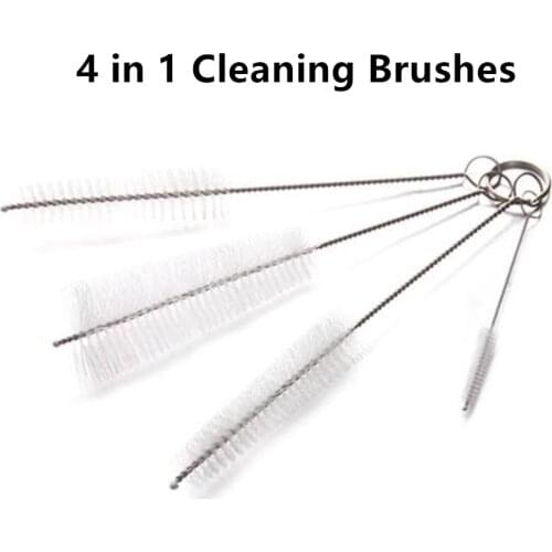 4Pcs Applied Bottle Kettle Spout Cleaning Brushes Teapot Nozzle Home Kitchen Bottle Washing Brush Set Drop shipping