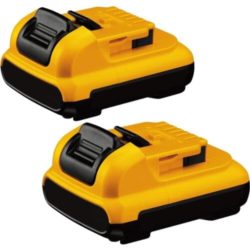 2 Packs12V 3Ah DCB120 Battery Replacement for Dewalt 12V Lithium Ion Max Power Tools DCB123 DCB121 DCB127 Rechargeable Batteries
