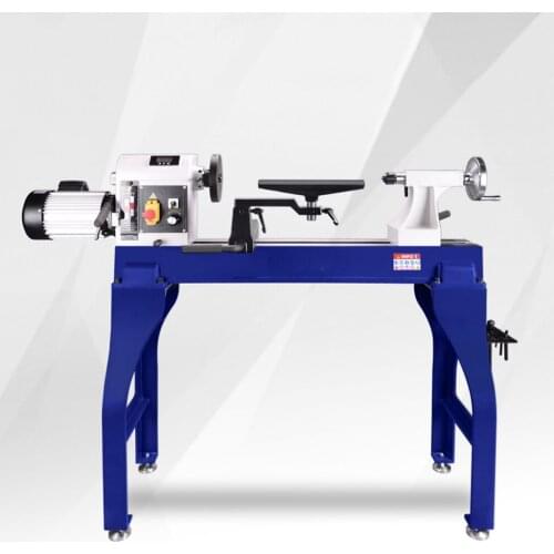 Woodworking lathe Machine tools 1500W 16 inches with iron frame Heavy-duty multifunctional belt stand Wood spinning machine
