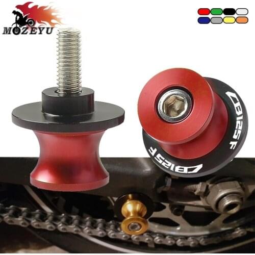 For HONDA CB125F CB 125F 2015-2019 2018 2017 Motorcycle Accessories CNC Aluminum 6/8/10MM Swingarm Spools Slider Stands Screw