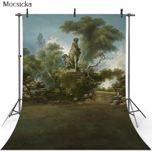 Photography Backdrop Abstract Texture Portrait Oil Painting Background for Photo Studio Newborn Kids Adult Portrait Photocall