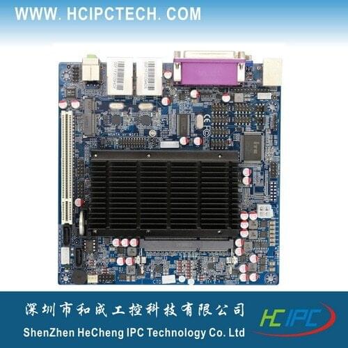 HCIPC M4231-3 ITX-HCM25J62A,6COM,IR,1Mini PCIE,2SATA,8USB,2Giga LAN,PCI,VGA+HDMI,LPT,1DDR3,12VDC
