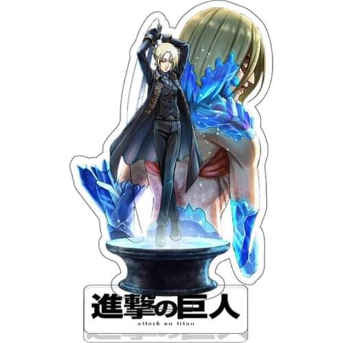 Attack on Titan Levi Rivaille Rival Ackerman Acrylic Stand Figure Desktop Decoration Collection Model Toy Cosplay Doll